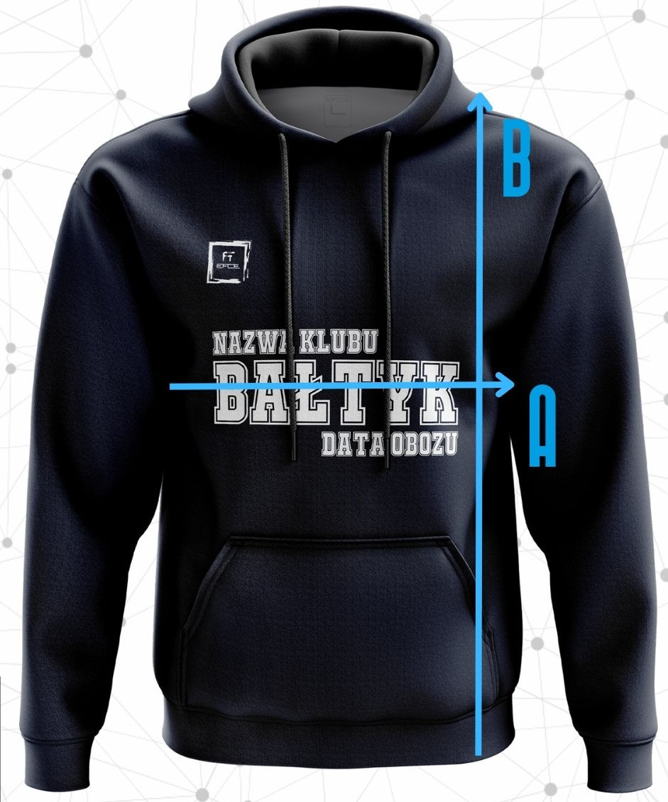 Bluza z kapturem - czarna